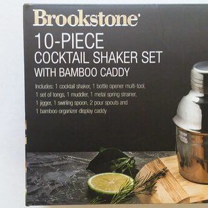 Brookstone 9 Piece Cocktail Shaker Set